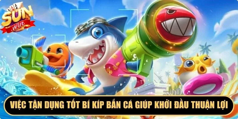 Việc tận dụng tốt bí kíp bắn cá giúp người chơi khởi đầu thuận lợi 
